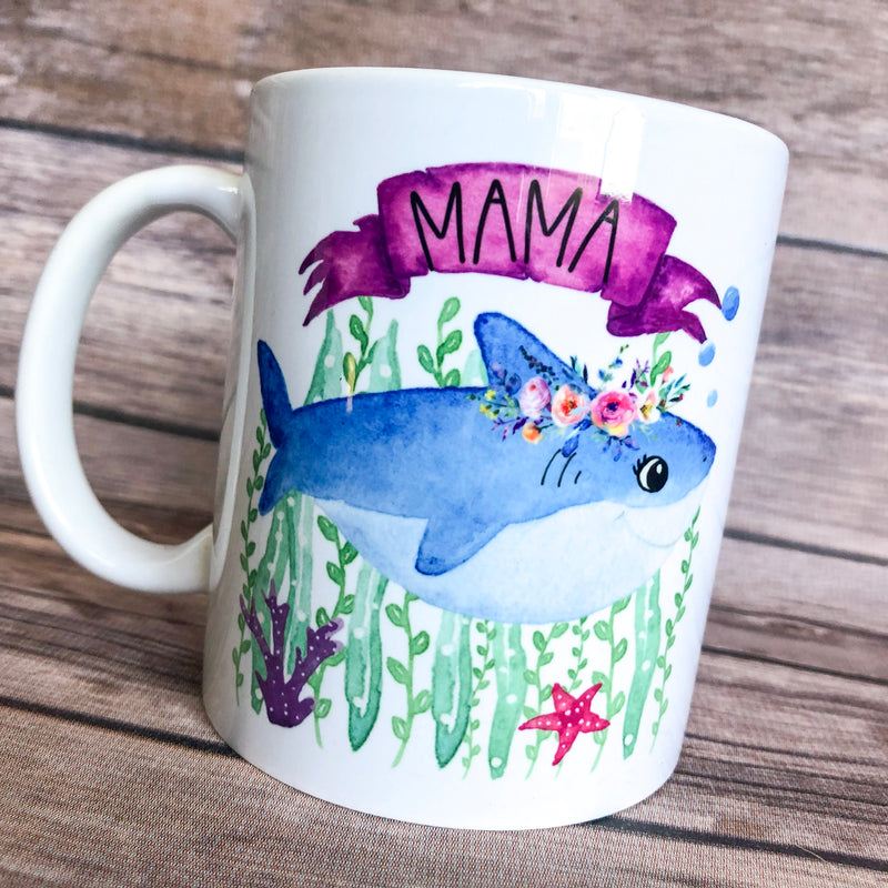 Mama Shark - 11 oz Ceramic Mug
