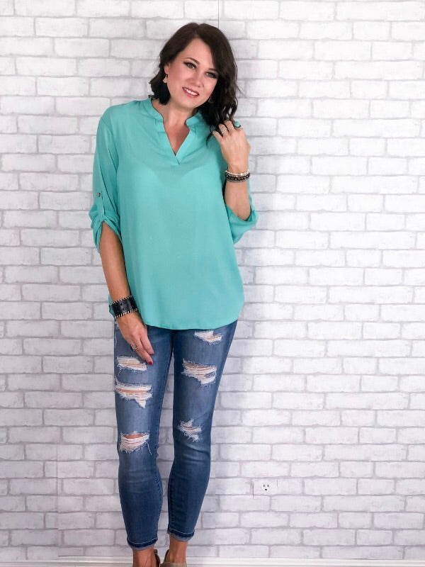 Daydreaming Top - Mint